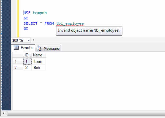 SQL Server’da IntelliSense Önbelleğini Yenilemek